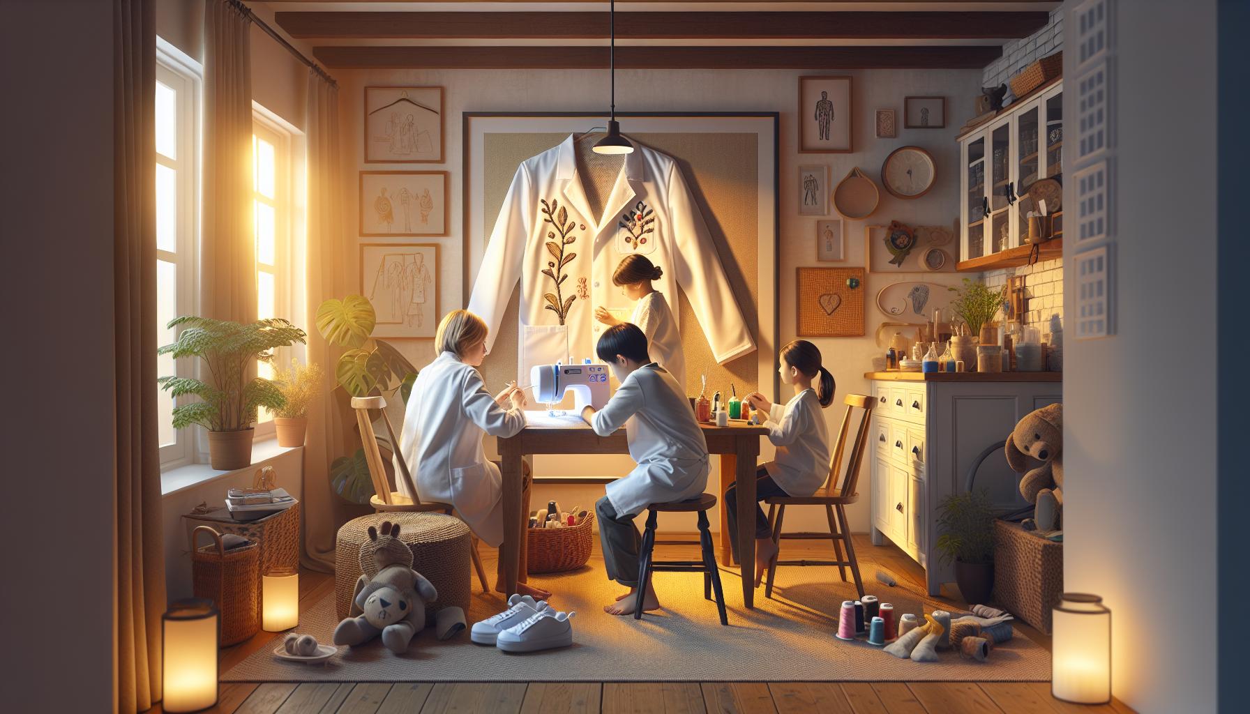 Lab Coat Embroidery Examples: Personalize Your Professional Look 3 Discovering the Benefits of Embroidery on Lab Coats