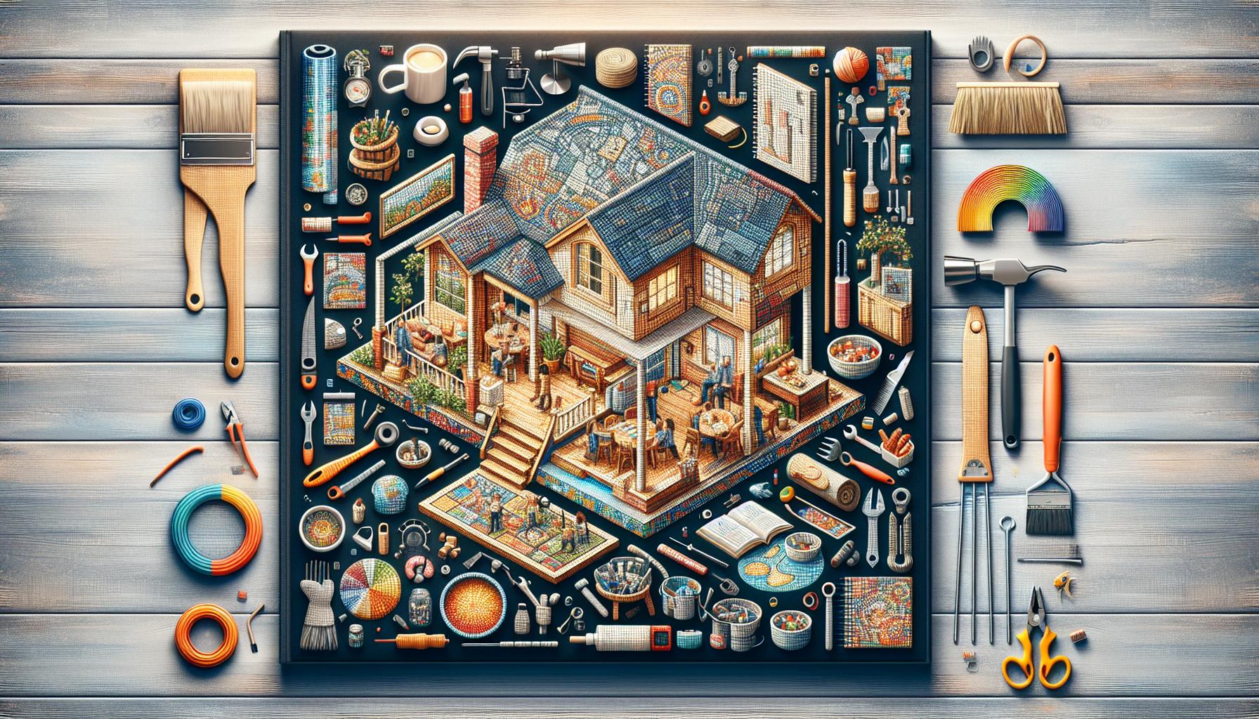 Micro Mosaic Checklist: DIY Home Decoration Guide 3 Essential Tools and Materials for Your Micro Mosaic Project