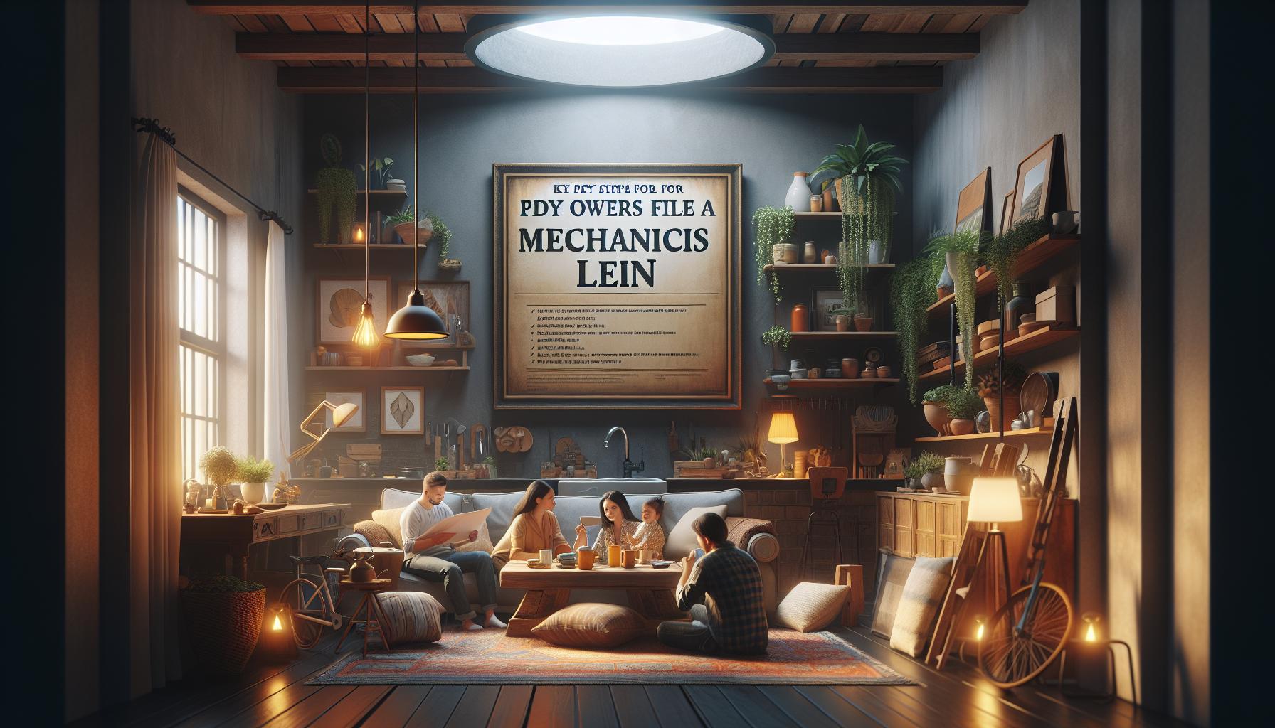 Key Steps for Property Owners to File a Mechanics Lien