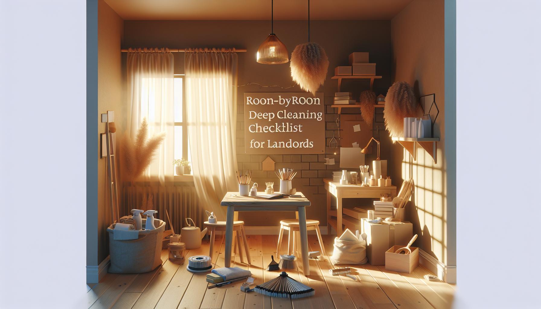 Move In Out Cleaning Checklist: Landlord-Approved Deep Cleaning Guide 4 Room-by-Room Deep Cleaning Checklist for Landlords